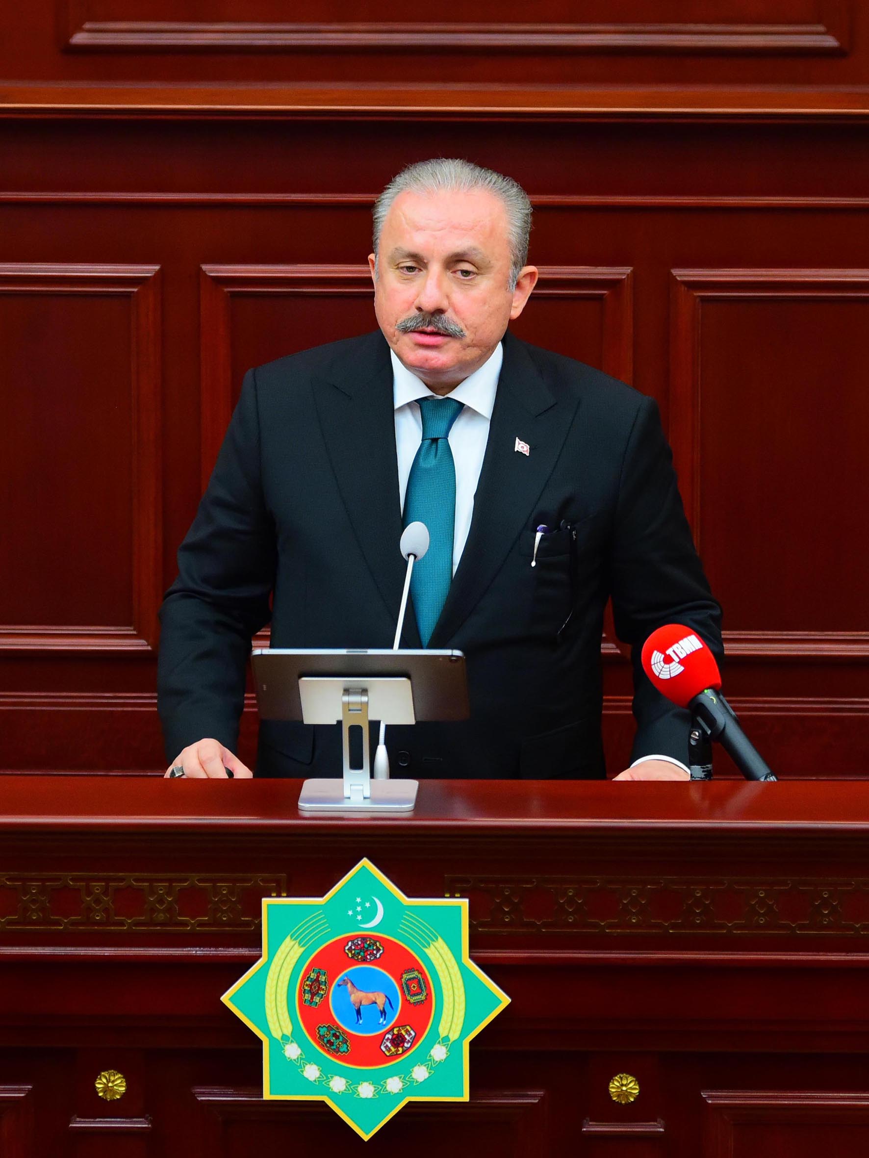 Türkmenistanyň Milli Geňeşiniň Mejlisinde geçirilen duşuşykda Türkiýäniň Parlamenti bilen hyzmatdaşlygyň mümkinçilikleri ara alnyp maslahatlaşyldy